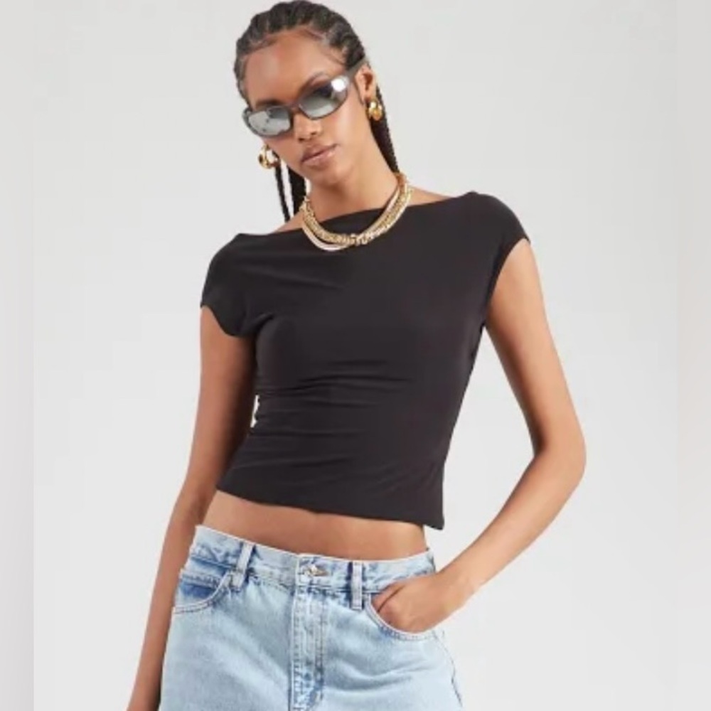 Elegant Black Women's Top